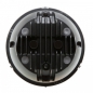 Preview: LED-Scheinwerfereinsatz , AREA , 5-3/4" , schwar , Ø=143mm , Klarglas ,E-geprüft