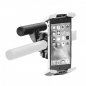 Preview: Handyhalterung Universal schwarz grau M:129-163x67-82x7-9 mm