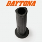 Preview: Motorradgriffgummi Lenkergriffe "Delta" schwarz, offen 7/8"=22mm L:120mm