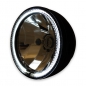 Preview: Scheinwerfer 5-3/4" H4 m.CCFL Standlichtring schwarz e-geprüft