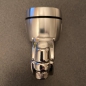 Preview: Lenker Quartz Uhr chrom 7/8+1 Zoll, wasserdicht Ø 40mm lange Version