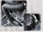 Preview: Auspuff Hitzeschutzband 10mx50mm anthrazit/grau