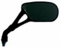 Preview: Mini Spiegel "AERO" schwarz 8mm(paar)