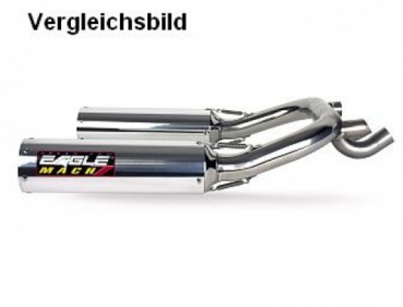 Eagle Mach7 Auspuff Endtöpfe Dual Paar Yamaha V-Max titan SLO