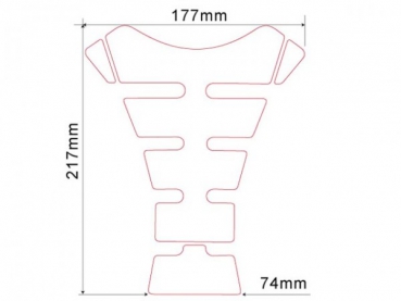 Tankpad Kawasaki TK 023
