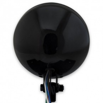 LED-Scheinwerfer "Area"  5-3/4",  Schwarz glanz,  LED, M10 unten  Ø 155mm,  Einsatz Ø 143 mm,  E-geprüft