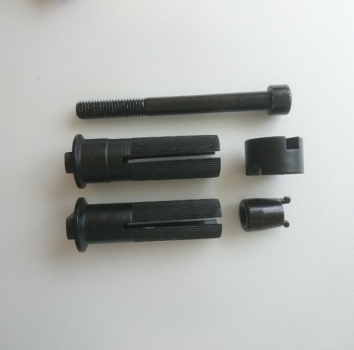 Montagekit Lenkerendenspiegel Viper Shield FAR, Alu-Hülse Ø16-18mm -