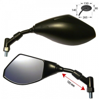 Spiegel Universal  127 (paar)
