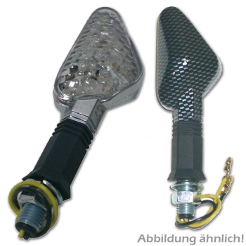 LED Blinker "Trento" chrom (Paar)