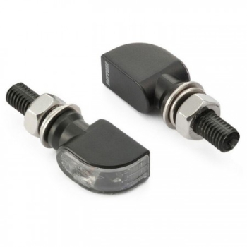 LED-Blinker D-Light "MINI1"M8 , Alu , Paar , L 30 x T 17 x H 12mm , E-geprüft