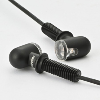 LED-Blinker D-Light "MINI3"M8 , Alu , Paar , L 43 x T 20 x H 12mm , E-geprüft