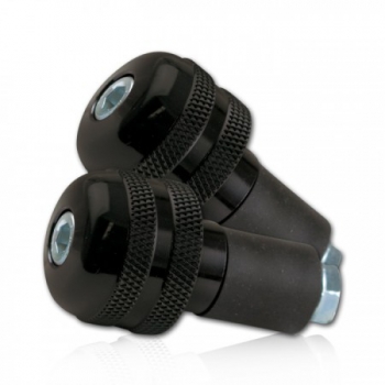 LenkergewichteAlu , schwarz , Ø außen 28 mm , für Stahllenker 7/8"-22 mm , 55 Gramm