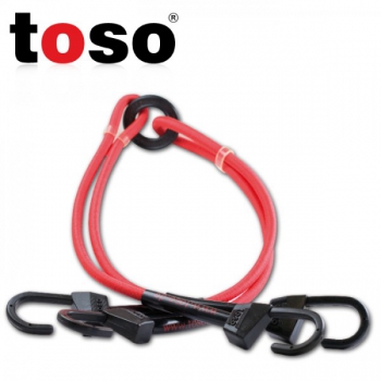 Gepäckspinne X-Strap, 4 Haken rot