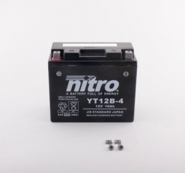 GEL-Batterie Typ:YT12B-BS/YT12B-4GEL Yamaha XVS 650 Drag Star