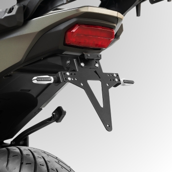 Kennzeichenhalter HONDA NT1100 24-25 , verstellbar , schwarz , inkl. Reflektorhalter