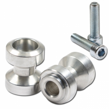 Bobbins Racingadapter MP M10 (1,25) eloxiert silber