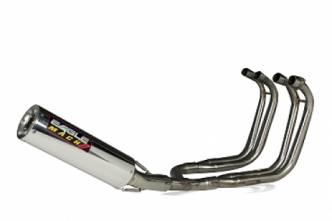 Eagle Mach7 Auspuff Komplettanlage 4in2in1 Suzuki GSXR 600 Bj.97-AD alu ru
