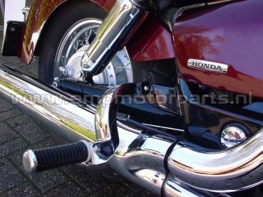 Sozius-FussrastenTieferlegung Honda-Modelle 6mm Bolzen in chrom