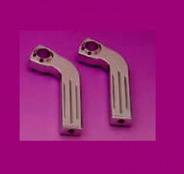 Lenkerhalter Alu Riser gekröpft 15cm, chrom