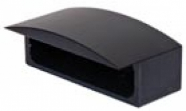 Gehäuse für LED-Kzbel. 284343 schwarz