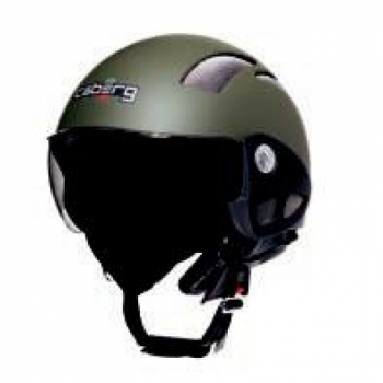 Helm Caberg Breeze Military-Grün Gr.S