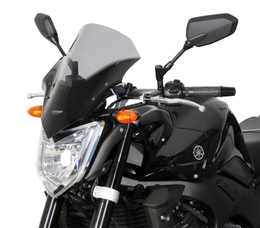 Tourenscheibe "NTM" Yamaha FZ1 Bj.2006- rauchgrau