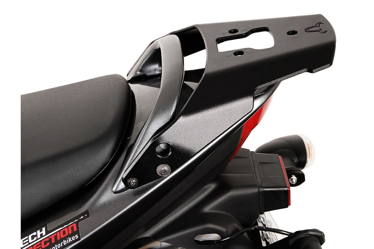 Mopedtante - Alu-Rack Suzuki GSF 600/650/1200/1250 Bj.00-- Gepäckträger  schwarz