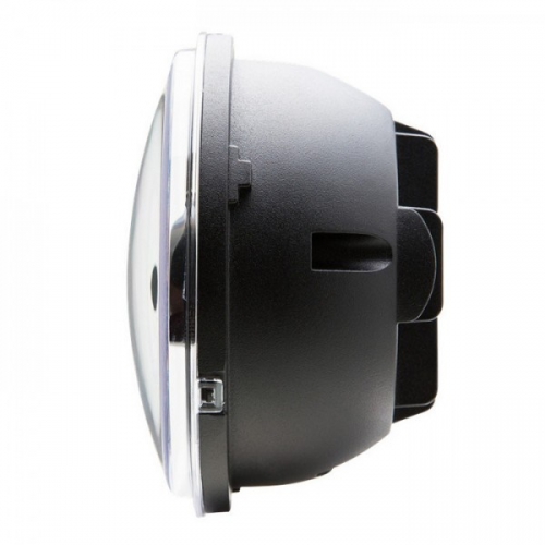 LED-Scheinwerfereinsatz , AREA , 5-3/4" , schwar , Ø=143mm , Klarglas ,E-geprüft