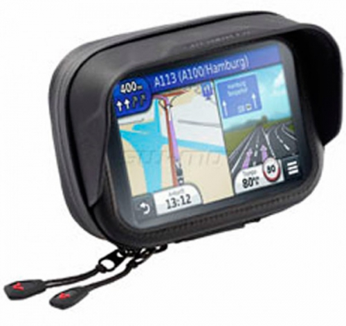 Tasche für Navigationsgeräte Navi Bag Pro M schwarz M:135x100x42 mm