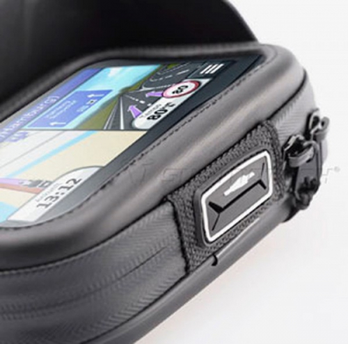 Tasche für Navigationsgeräte Navi Bag Pro M schwarz M:135x100x42 mm