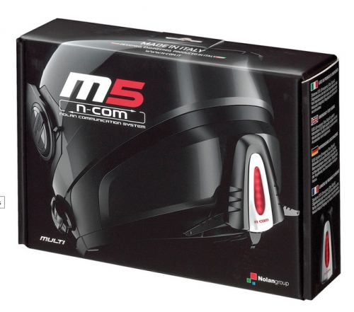 N-COM Helmkommunikationssystem "M5" Bluetooth-Com-Kit universal