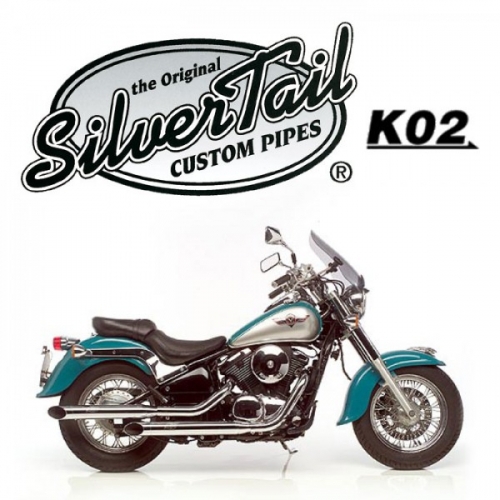 Mopedtante - Silvertail K02 VN 800 Classic