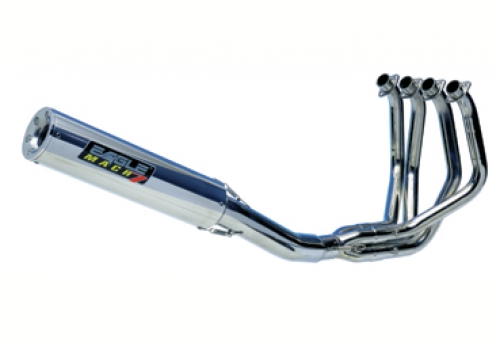 Eagle Mach7 Auspuff Komplettanlage 4in1 Yamaha XJR 1200 alu