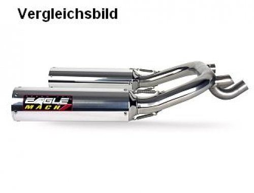 Eagle Mach7 Auspuff Endtöpfe Dual Paar Yamaha V-Max titan SLO