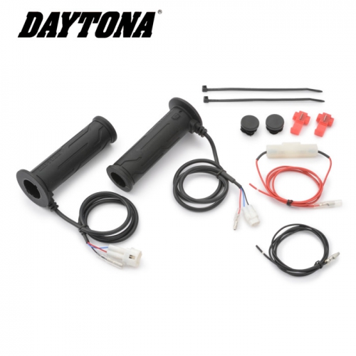 Motorrad Heizgriffe Daytona VI, 7/8Zoll offen, 4-fach verstellbar