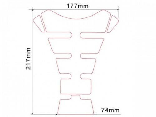 Tankpad Keiti ColourKawasaki TK 020