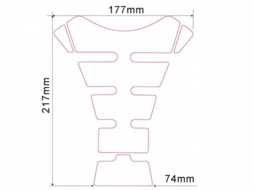Tankpad Kawasaki TK 023