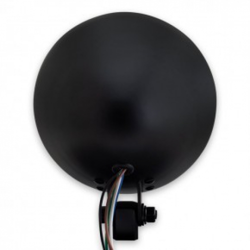 LED-Scheinwerfer "Pearl"  5-3/4", schwarz matt, LED, M10 unten, Ø 155mm, Einsatz Ø 143 mm, E-geprüft
