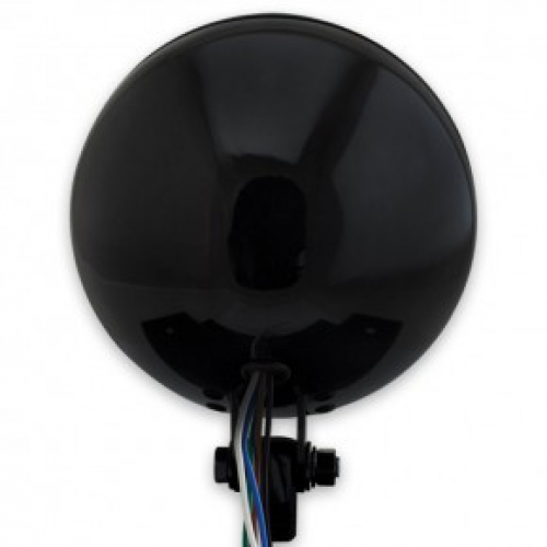 LED-Scheinwerfer "Area"  5-3/4",  Schwarz glanz,  LED, M10 unten  Ø 155mm,  Einsatz Ø 143 mm,  E-geprüft