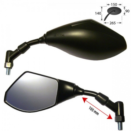 Spiegel Universal  127 (paar)
