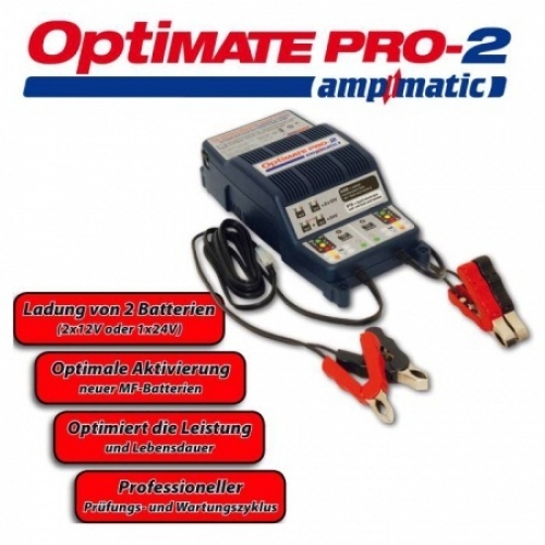 Batterieladegerät Motorrad Optimate Pro-2