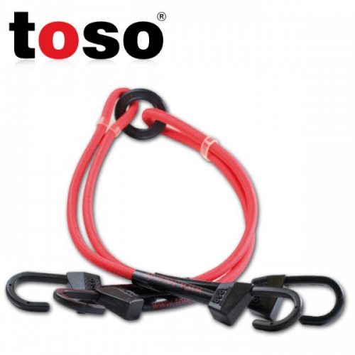 Gepäckspinne X-Strap, 4 Haken rot