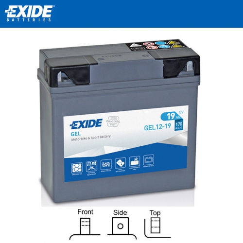 Gel-Batterie Exide Typ:GELG19 (19AH) für BMW R/K