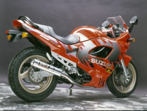 Eagle Mach7 Auspuff Komplettanlage 4in1 Suzuki GSX 600F alu