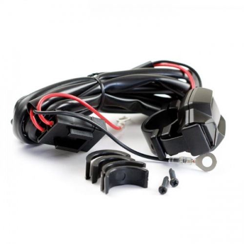 ZZUSB-Bordsteckdose universal,12V-15V  Lenkerbefestigung