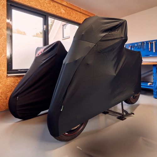 Abdeckplane Motorrad Cover Flexx Gr. M Indoor Maße: L 203xB89xH120cm