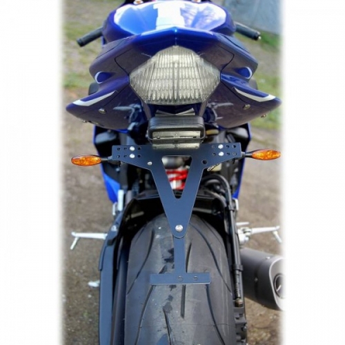 Kennzeichenhalter Yamaha YZF R6 ab Bj.06-16, verstellbar, inkl. Reflektorhalter