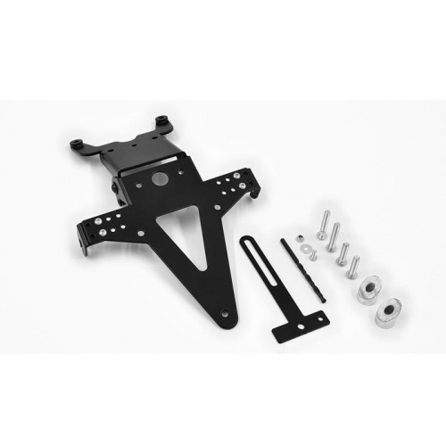 Kennzeichenhalter KTM Superduke 990 R, Bj. 07-11, verstellbar, schwarz