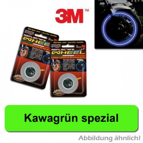 Felgenrandaufkleber Kawagrün special, 18“, 5mm, 6m lang