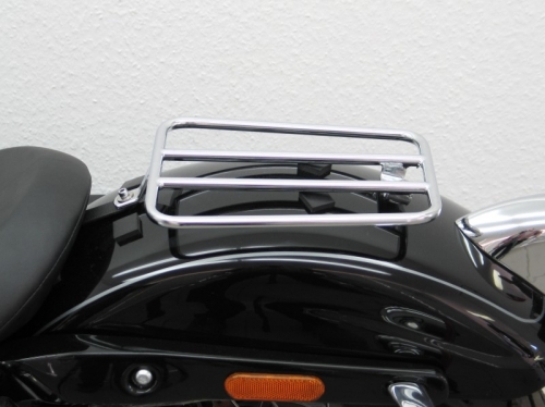 Gepäckträger Beifahrer Harley-Davidson Dyna Wide Glide in chrom